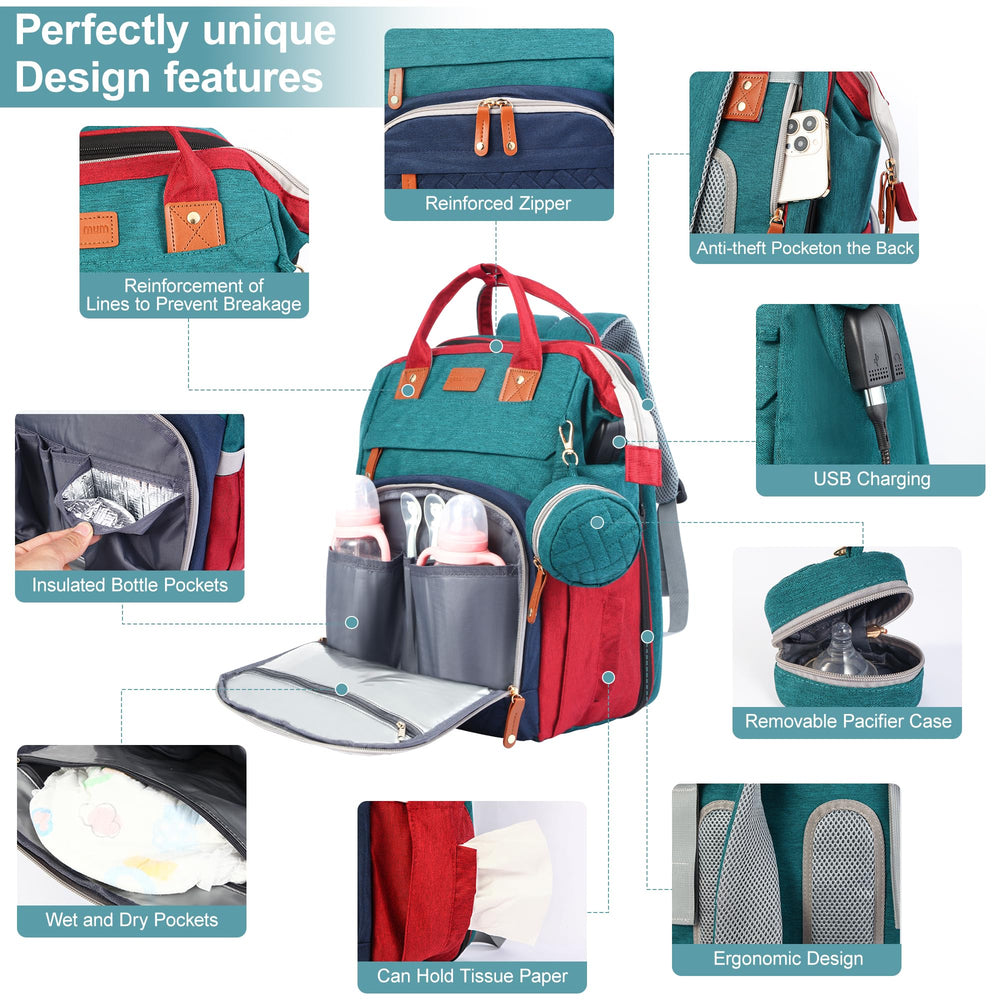 Shengmeister 900D waterproof fabric keeps gear dry and easy to wipe clean.