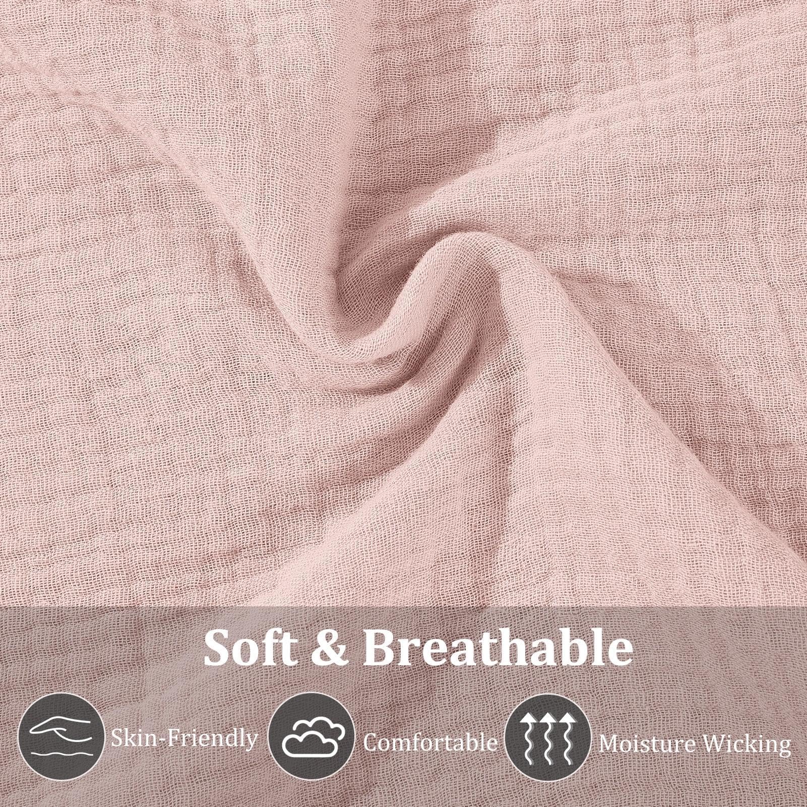 SheSeek Muslin nursing cover top-opening design lets you peek at baby discreetly.