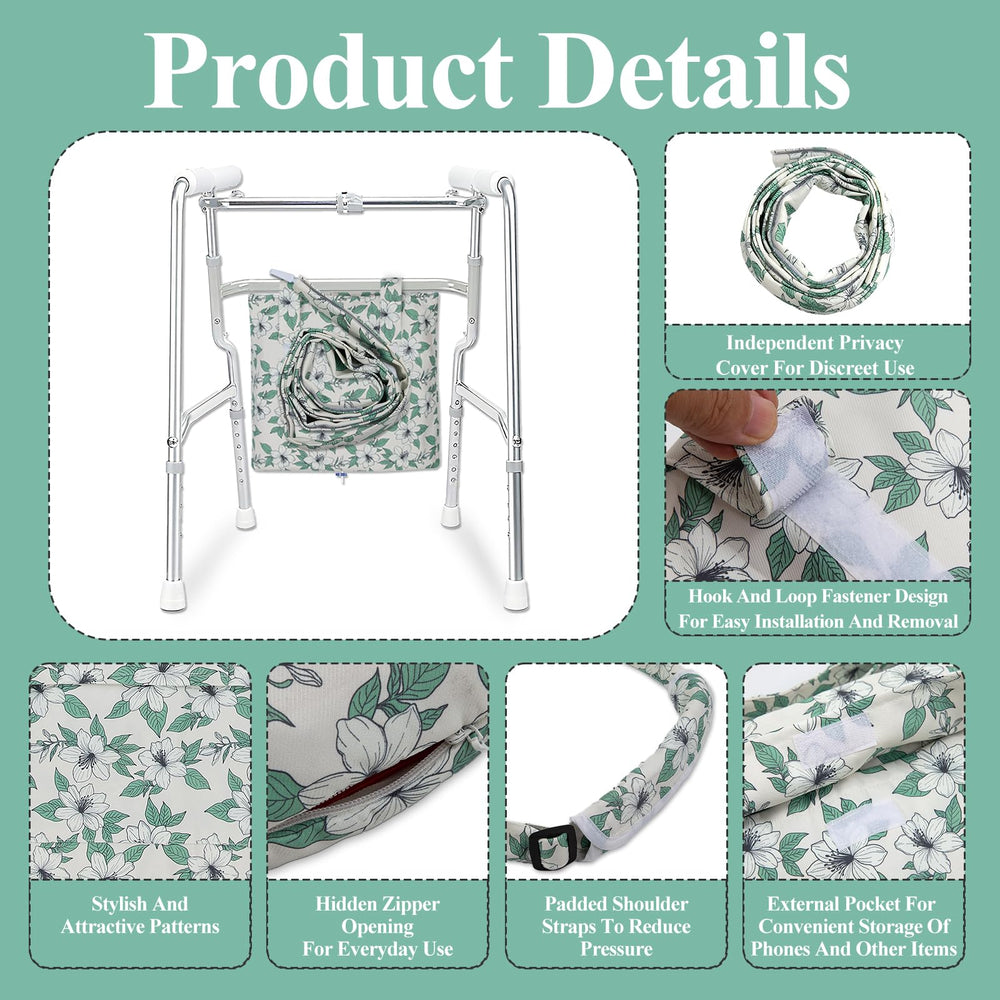 SHFGYG catheter bag holder with catheter pipe cover for tidy tubing.