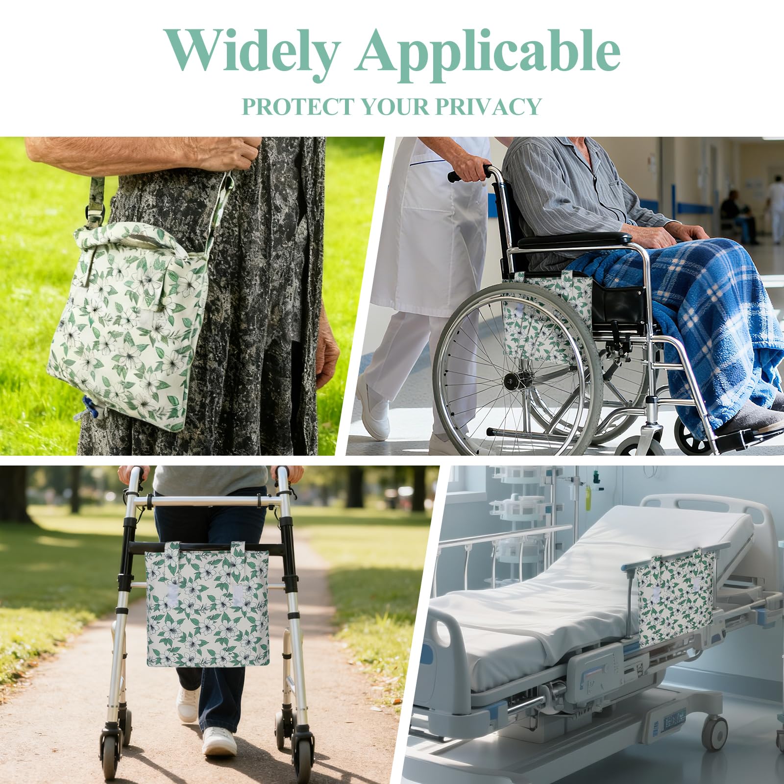 SHFGYG catheter bag holder is durable and easy to clean.