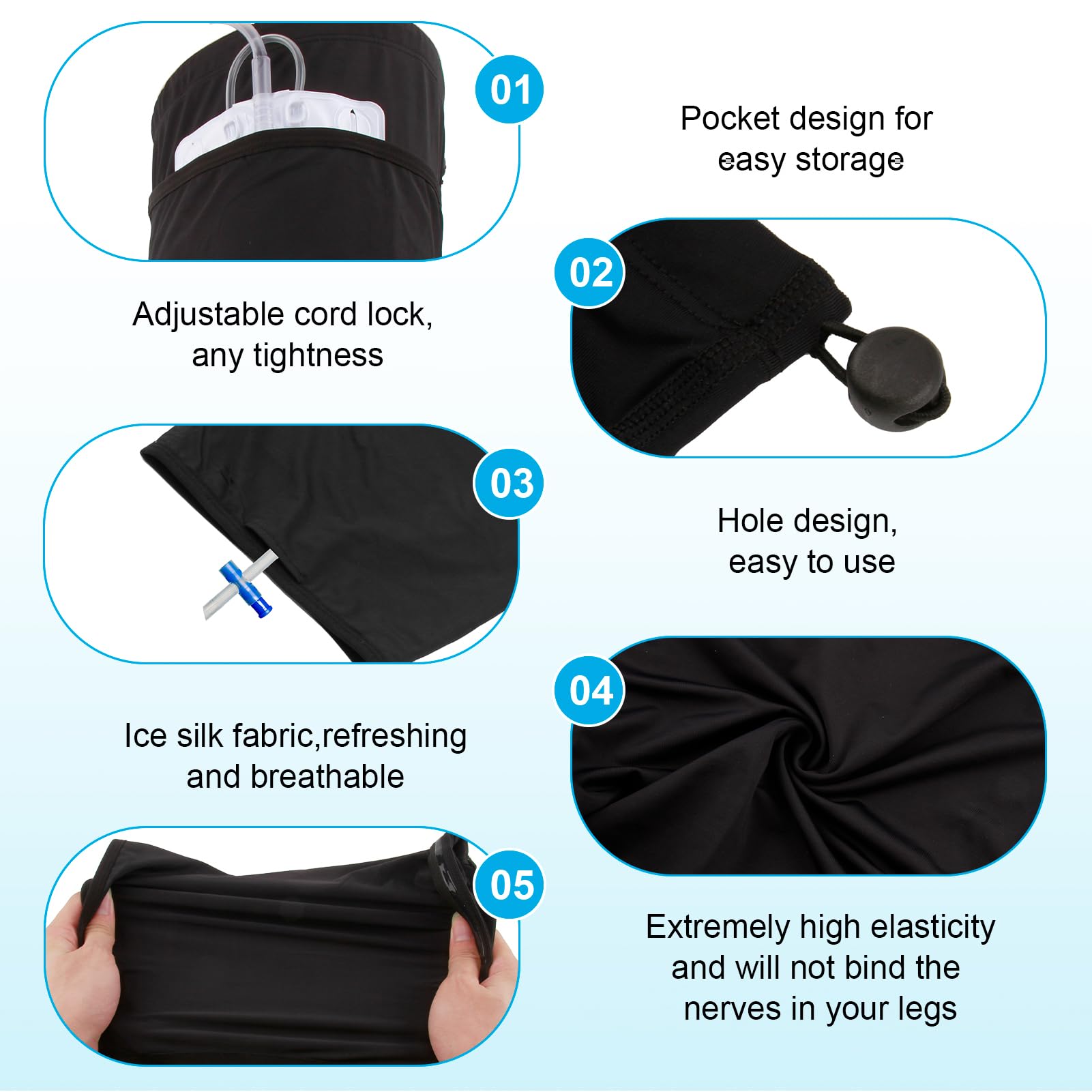 SHFGYG adjustable cord lock lets you customize the fit for comfort.