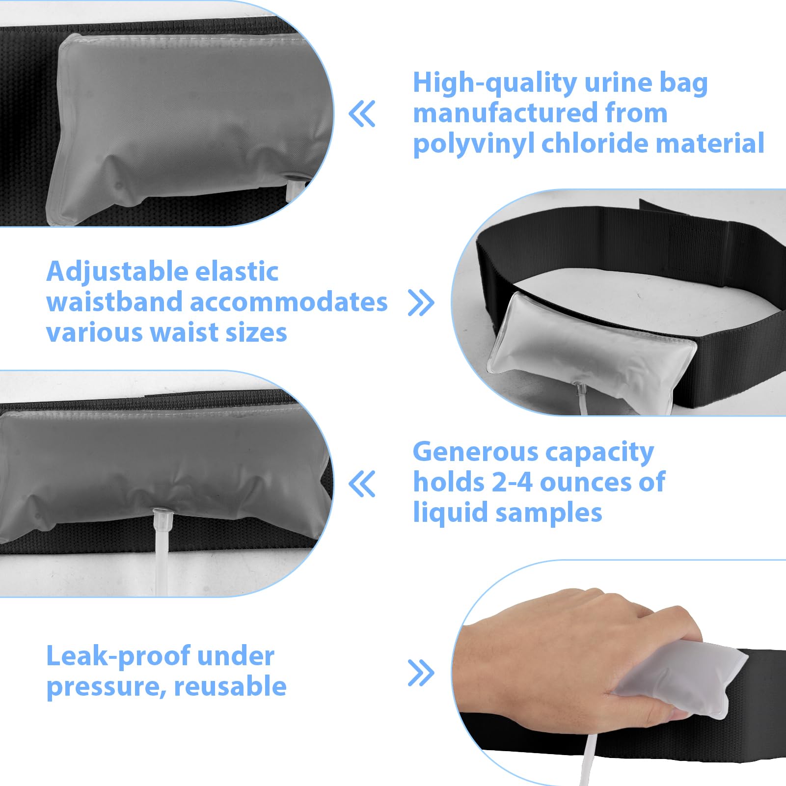 SHFGYG elastic storage belt worn under clothing.