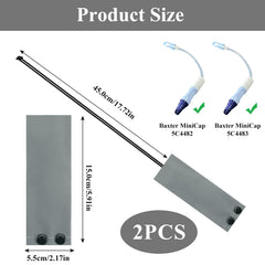SHFGYG lanyard PD catheter holder gray keeps tubing secure while you shower.