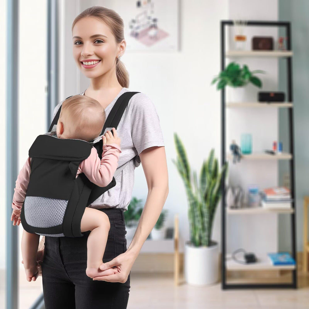 Shiaon adjustable-fit carrier designed for family use and growing little ones.