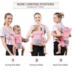 Shiaon carrier in all-season cotton mesh for cool, lightweight wear