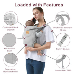 Shiaon all season cotton fabric keeps baby cool.