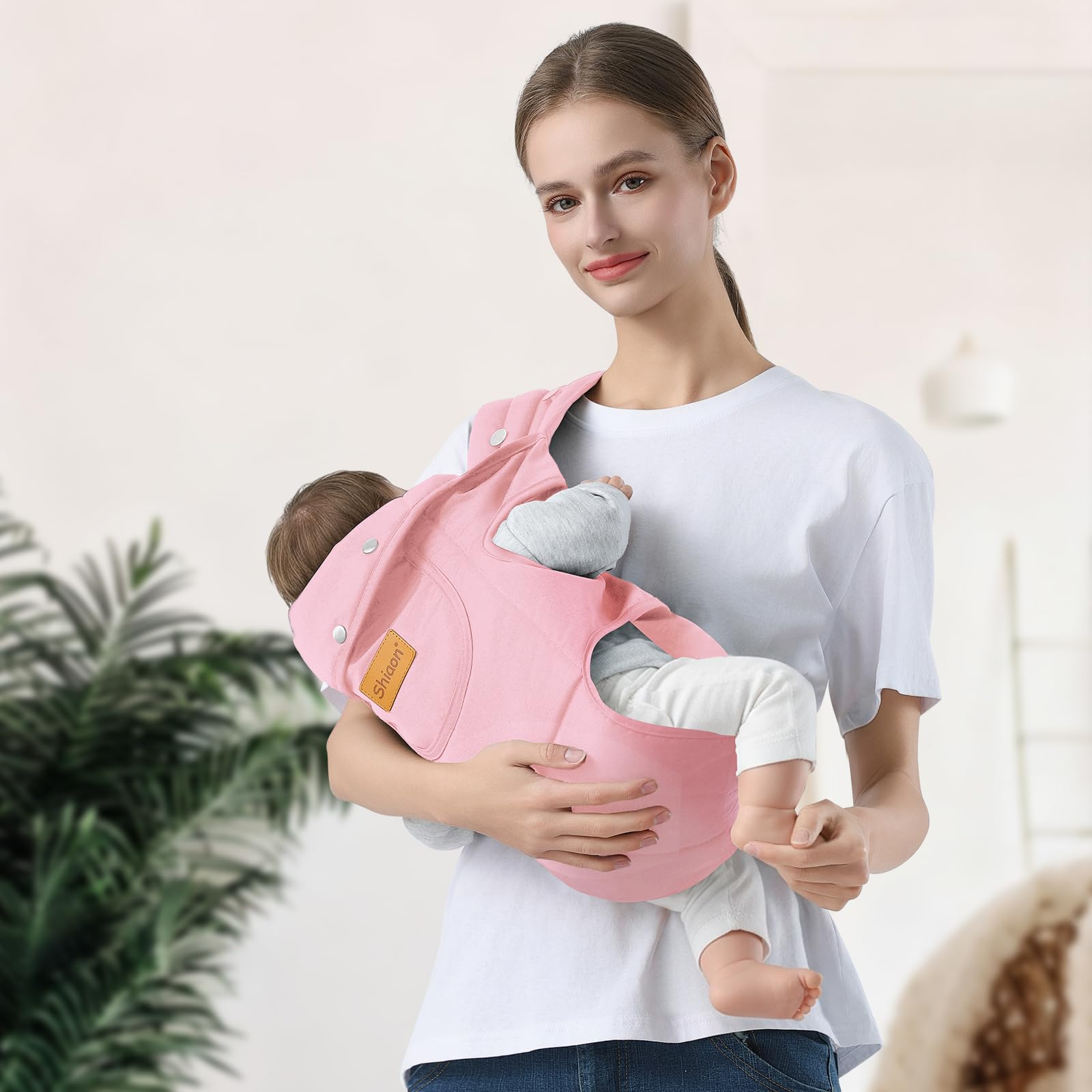 Shiaon pink carrier quick-in-out design for easy use