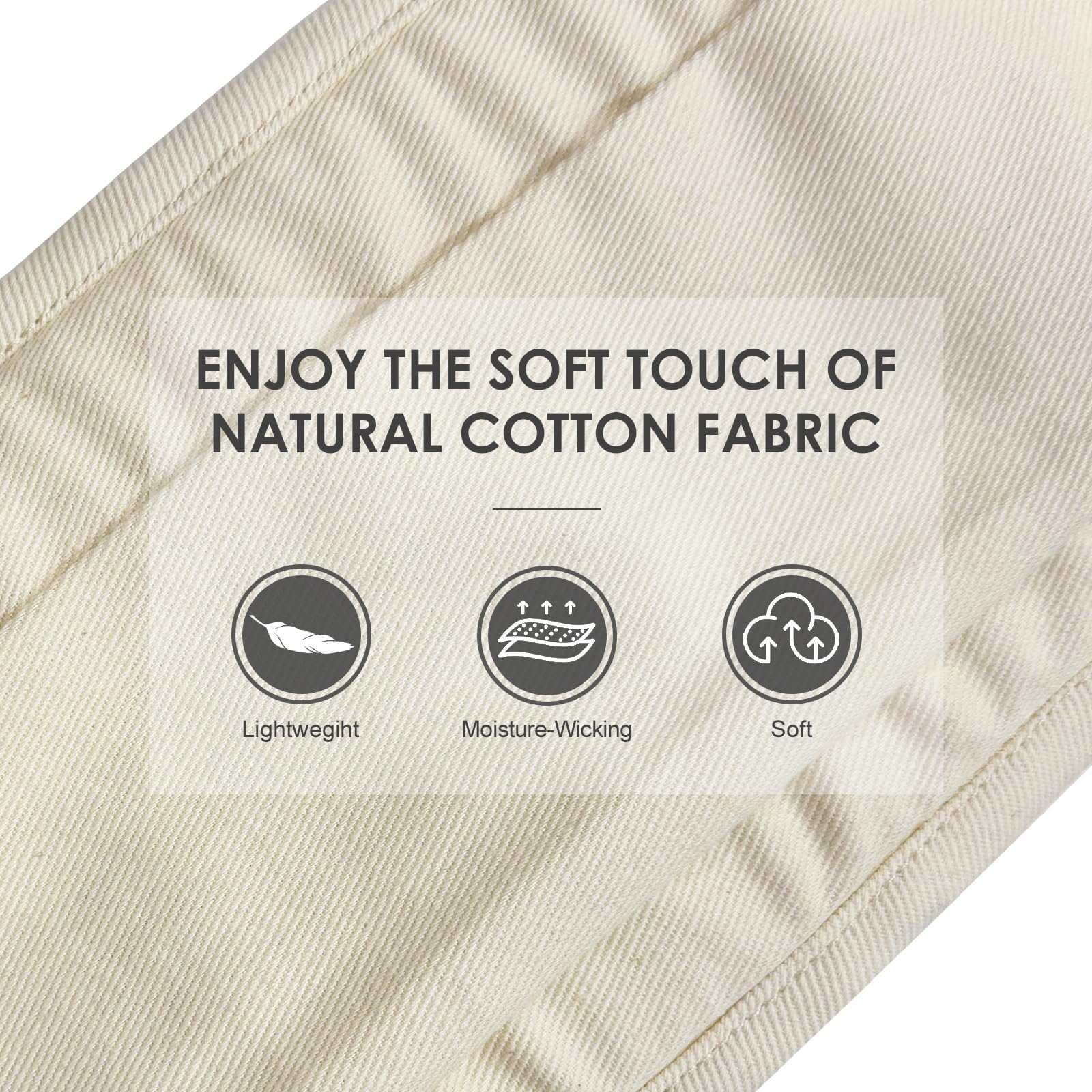 Shiaon Baby Sling Carrier supports left or right shoulder carrying.