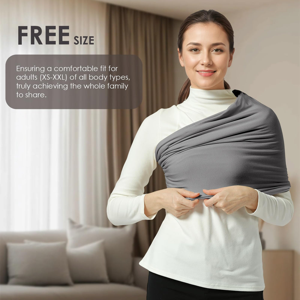 Shiaon baby wrap adjustable fit fits different body types