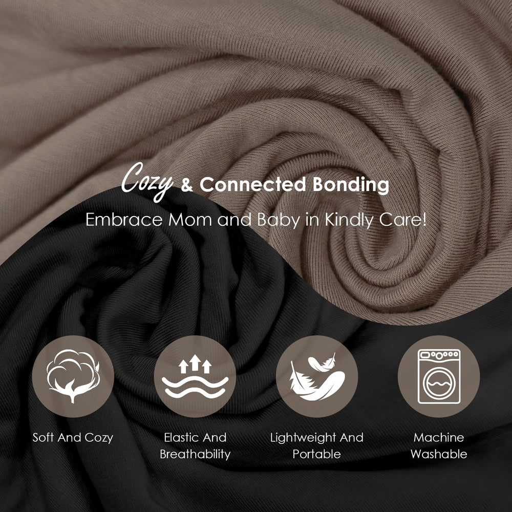 Shiaon quick wear wrap design secures baby without buckles