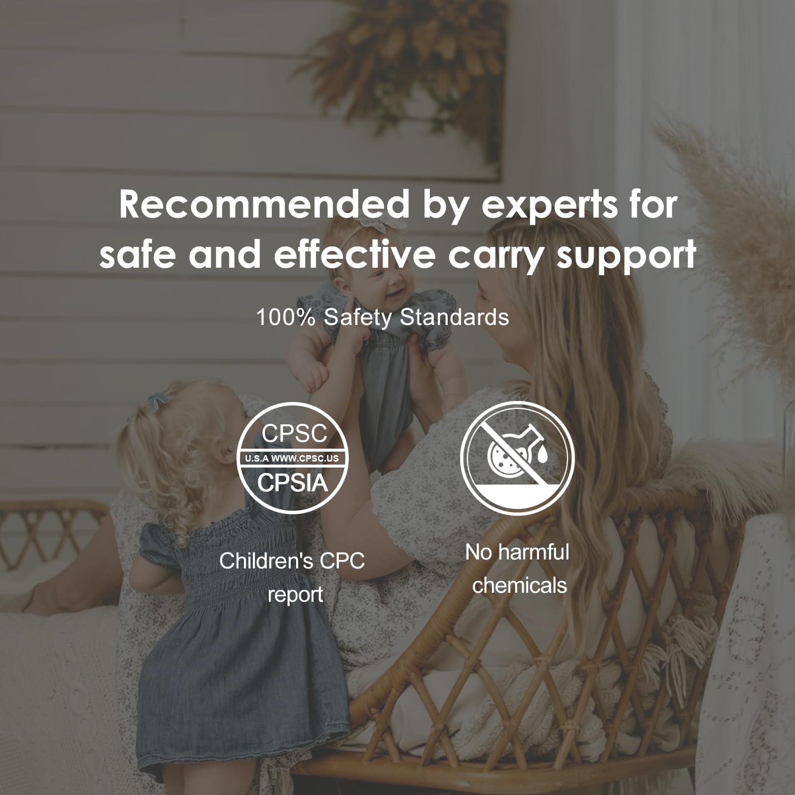 Shiaon breathable mesh and cotton blend provides year-round comfort for baby.