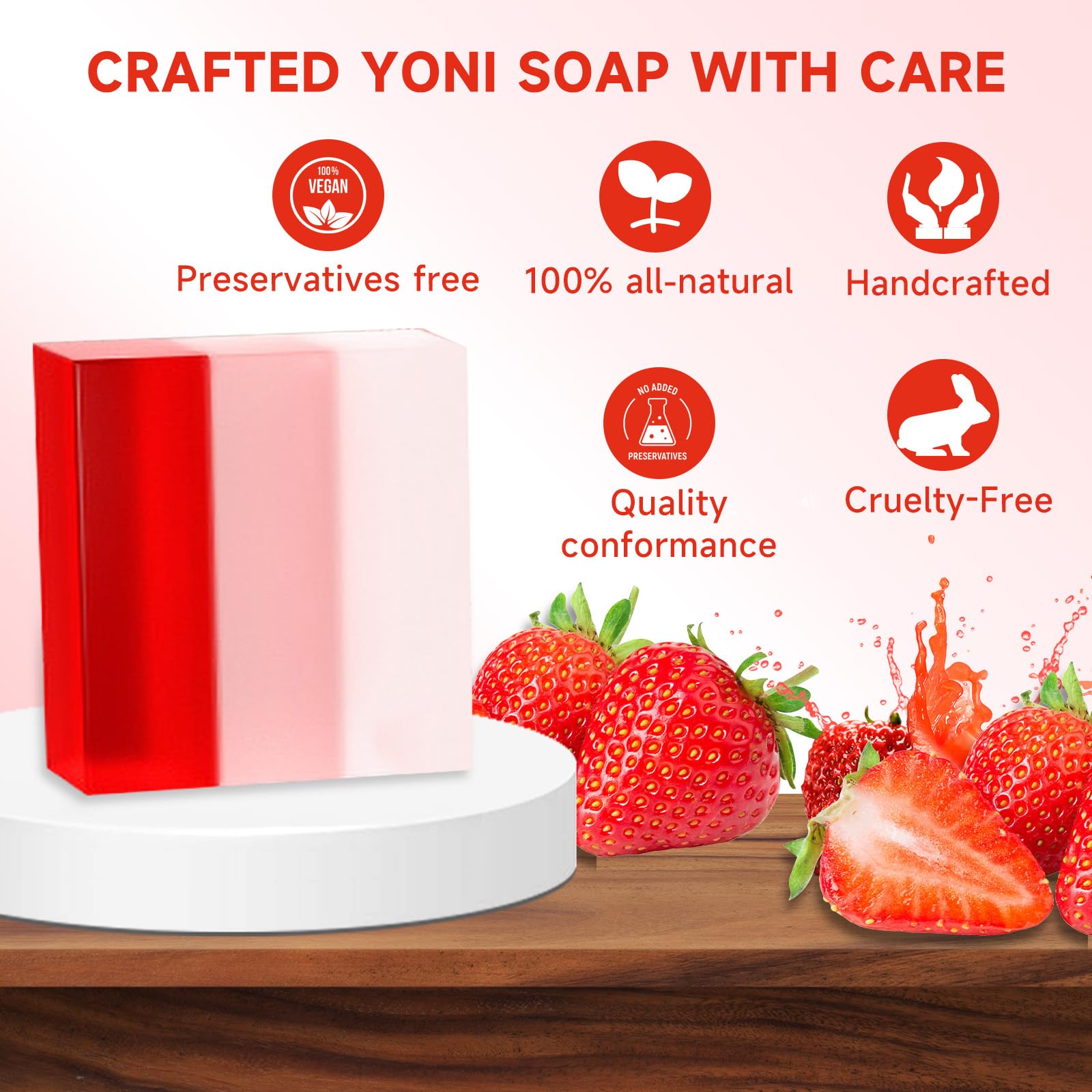 Shibarcle soft foam enveloping skin during a shower.