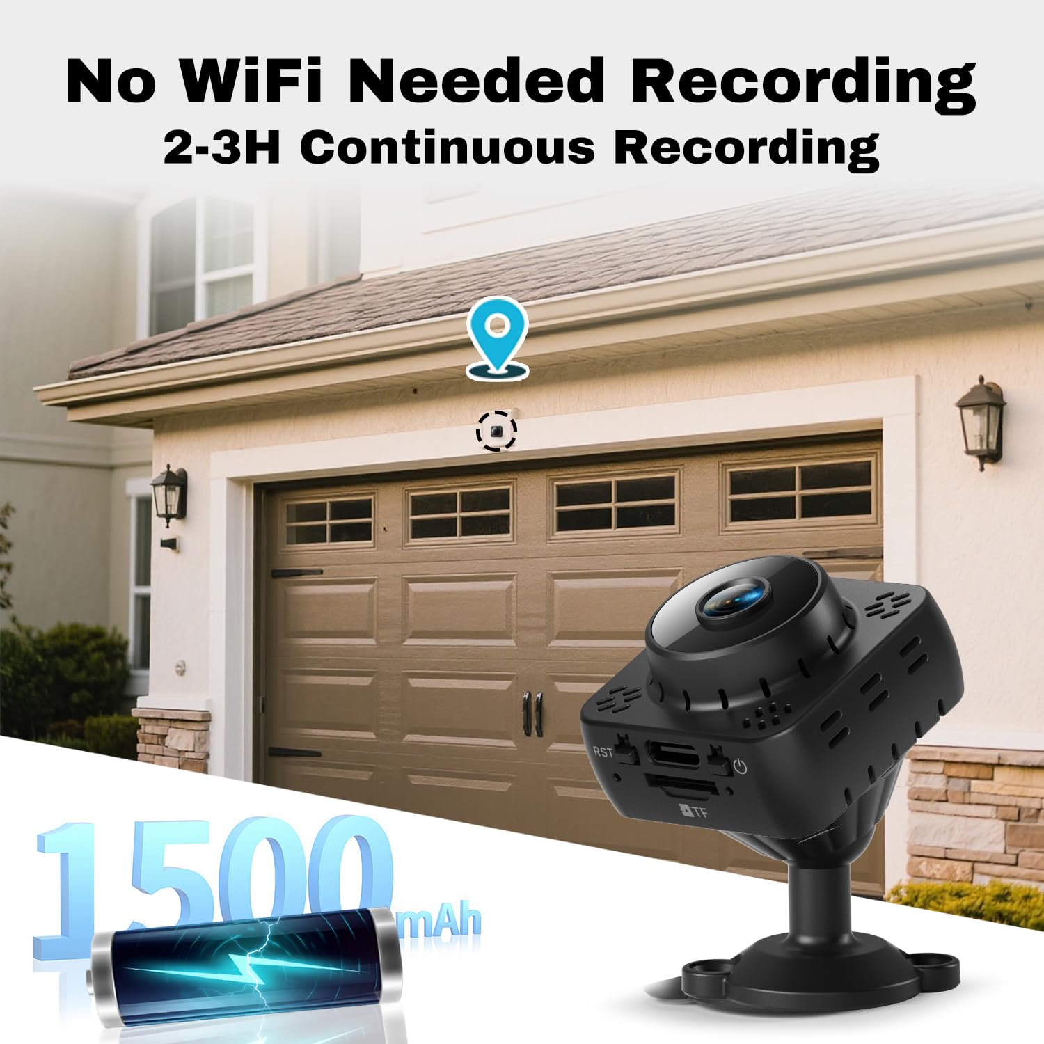 Shibet mini camera night vision for clear monitoring in low light