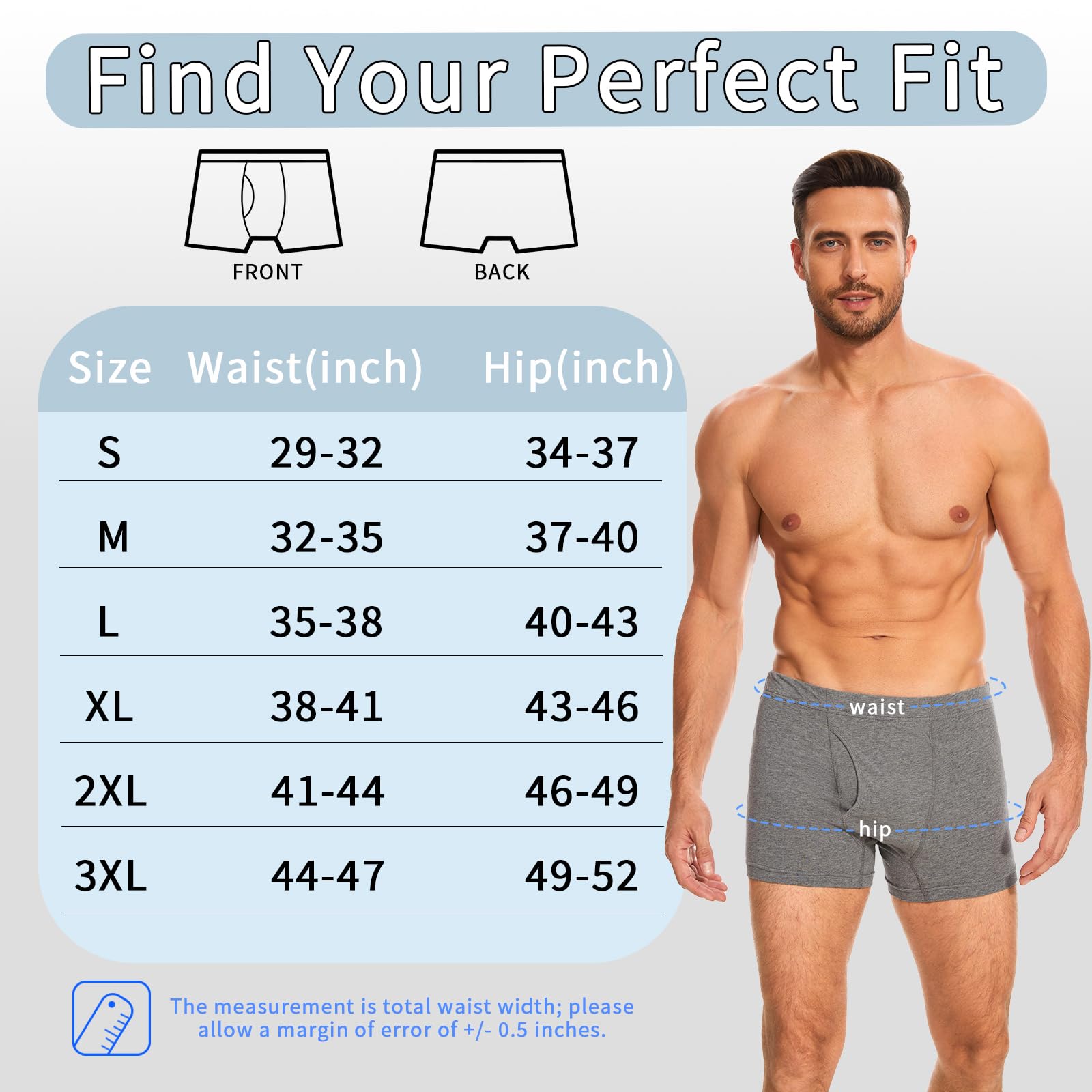 ShieldEase breathable cotton underwear delivers comfortable wear and odor control.