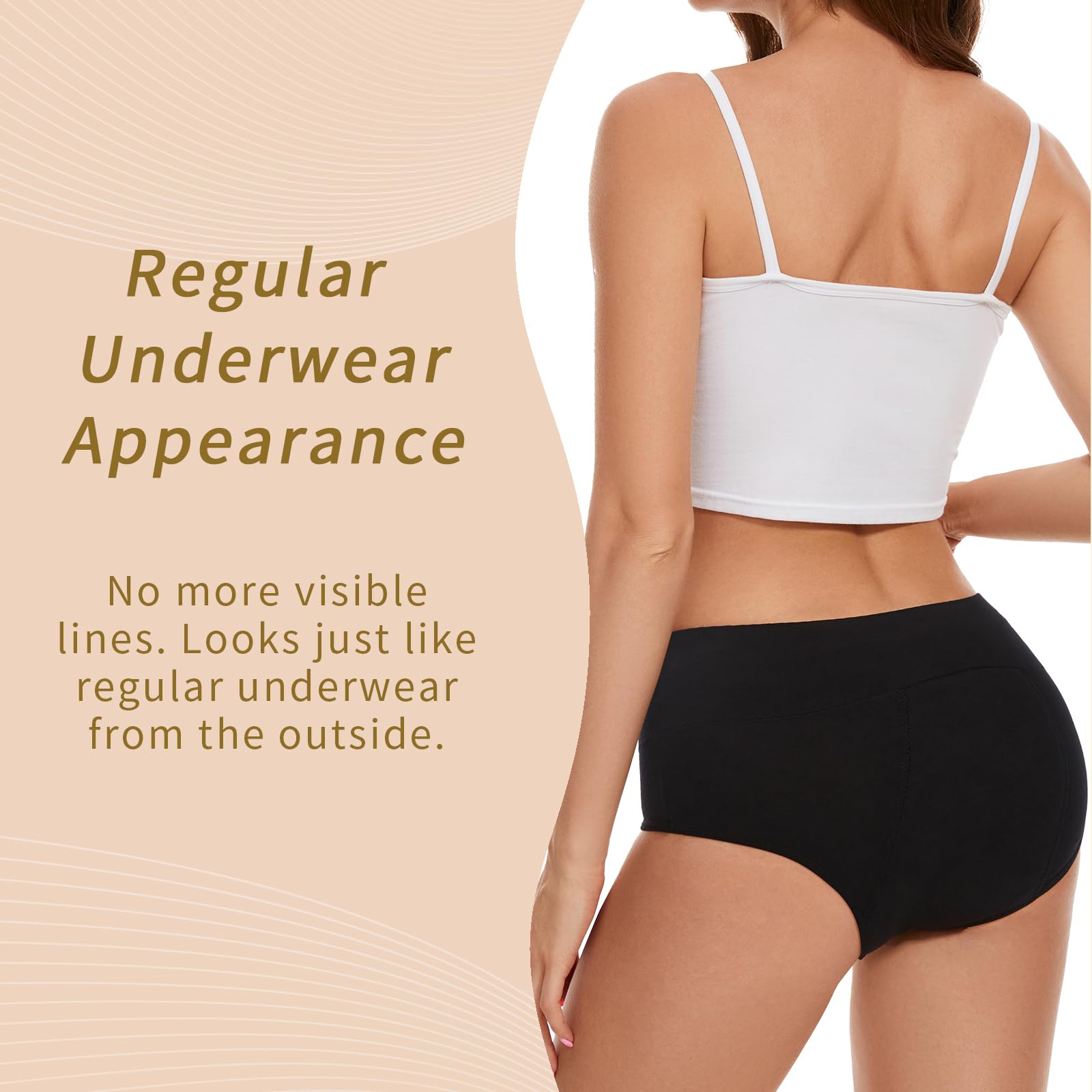 ShieldEase packaged 3-pack black XL for convenient wardrobe upgrade