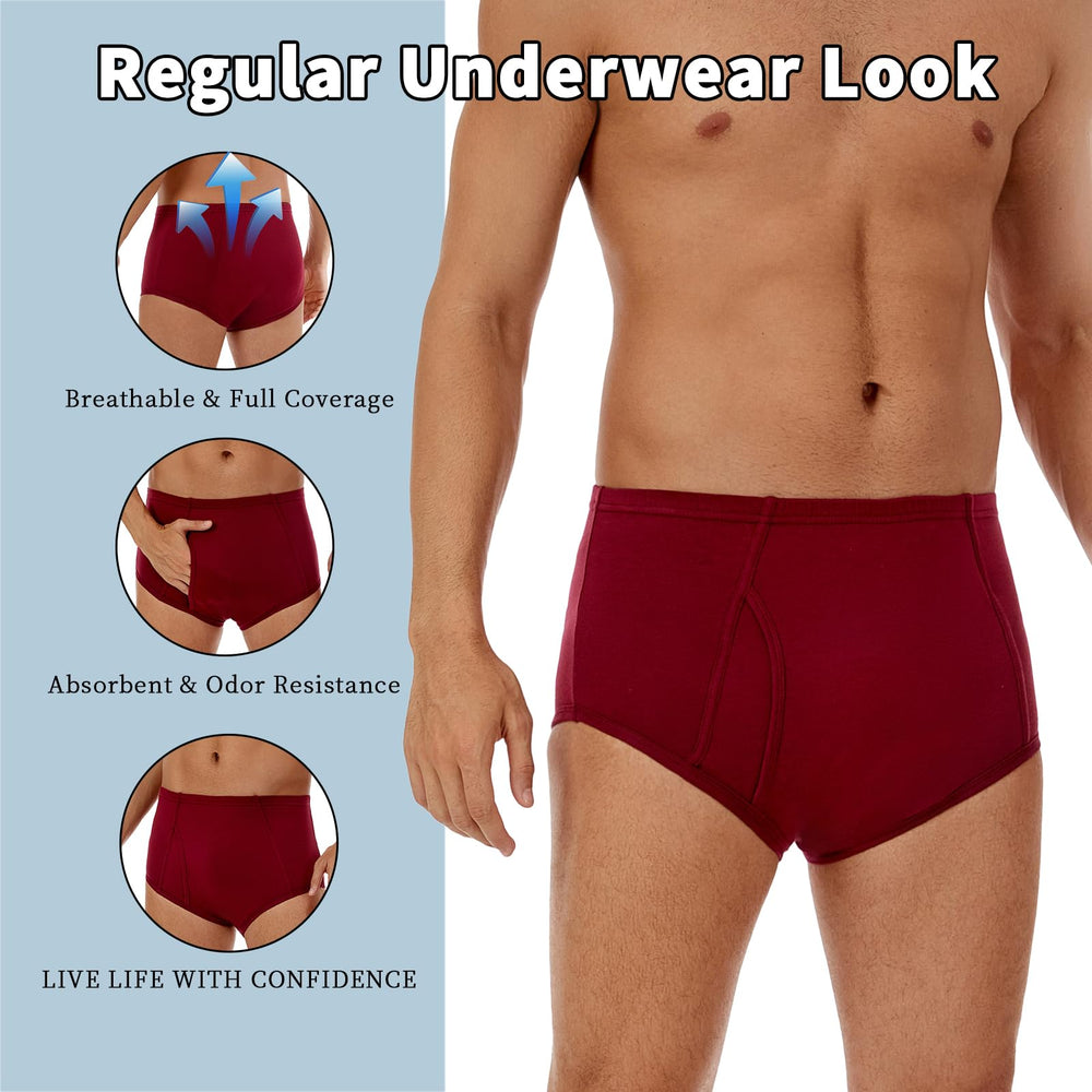 ShieldEase elastic waistband detail reduces abdominal pressure.