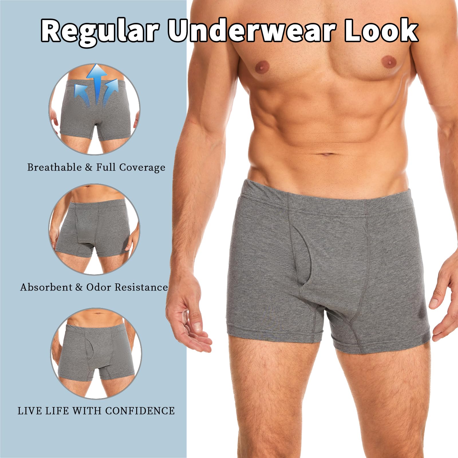 ShieldEase four-layer absorption front-to-back design for comprehensive protection.