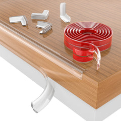 SHIISEWE edge strip in clear 0.6in guards furniture corners