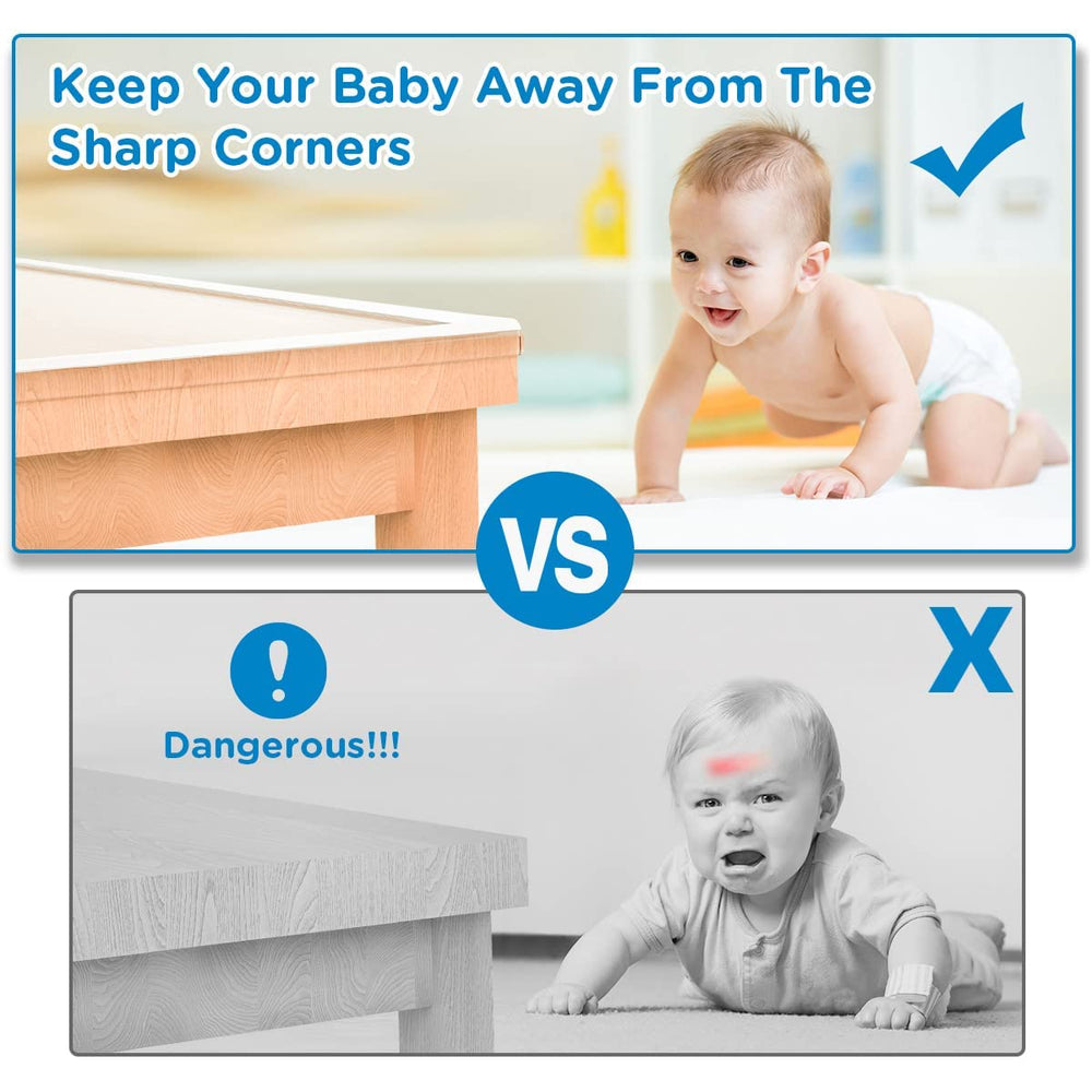 SHIISEWE thickened silicone corner protector offers discreet soft cushioning