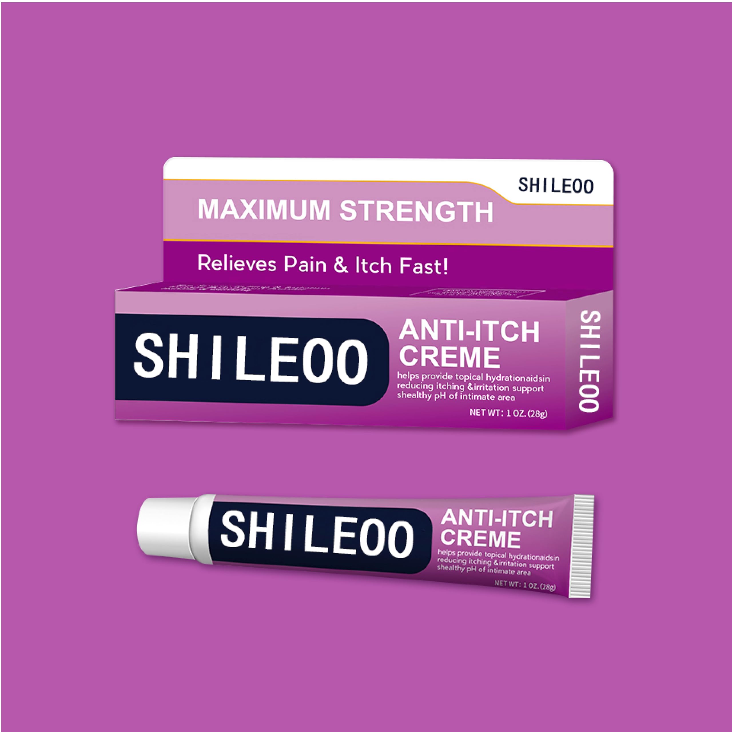 Shileoo fits into daily routine with easy-to-apply, non-irritating formula.