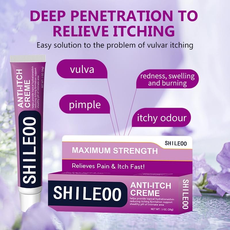 Shileoo cream texture close-up demonstrates smooth, fast-absorbing application.