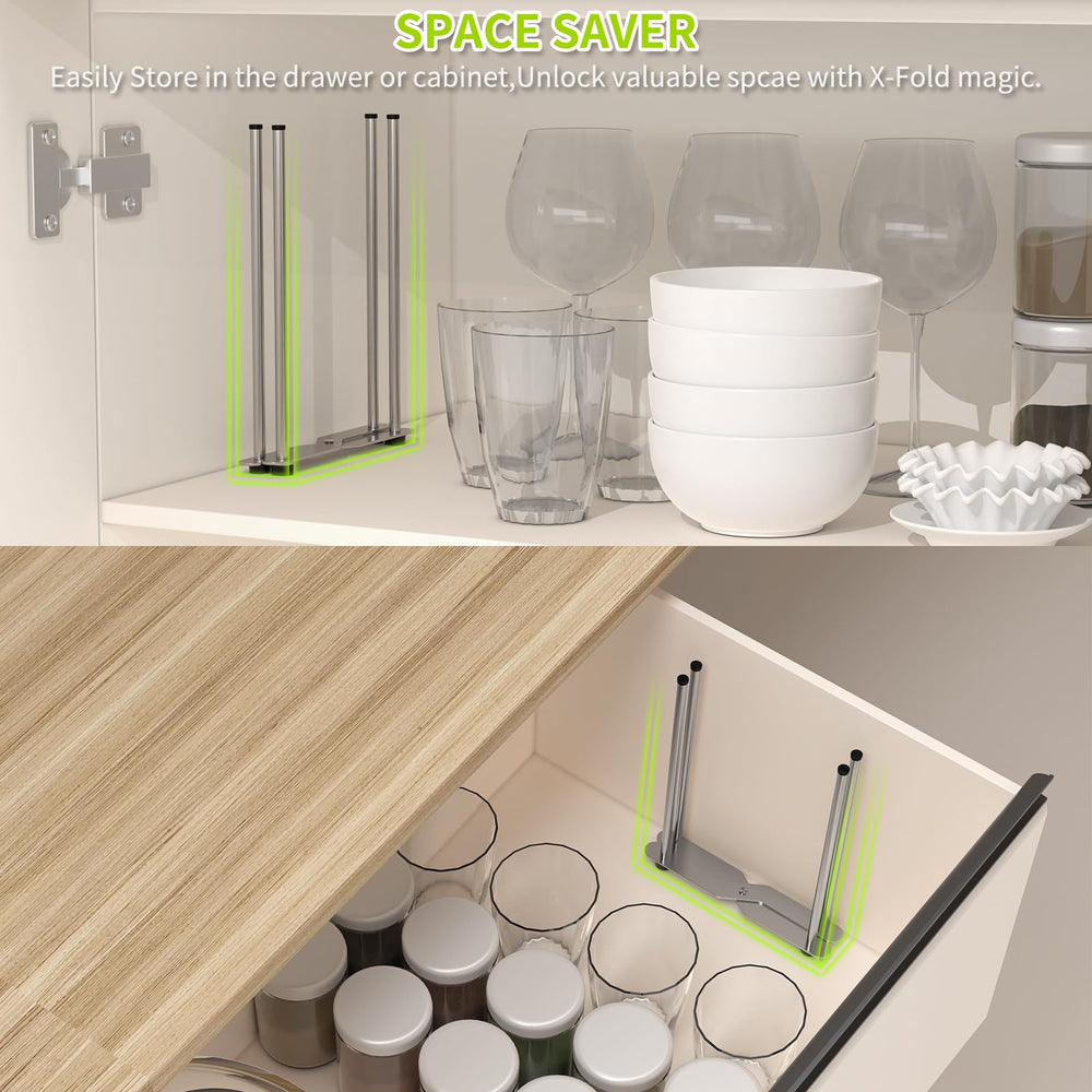 SHILFID airflow-design ensures faster drying with space beneath decanters