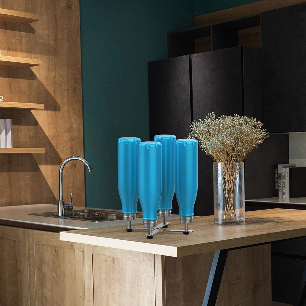 SHILFID multifunctional-drying-rack dries cups, bottles and bags efficiently