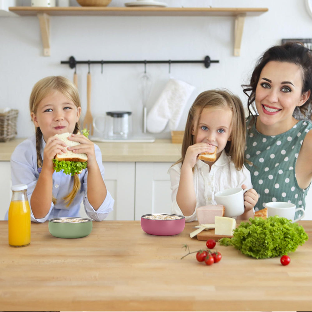 ShineMe durable bowls designed to withstand busy family meals