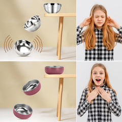 ShineMe lightweight kid bowl held by a small hand for easy gripping during snacks.