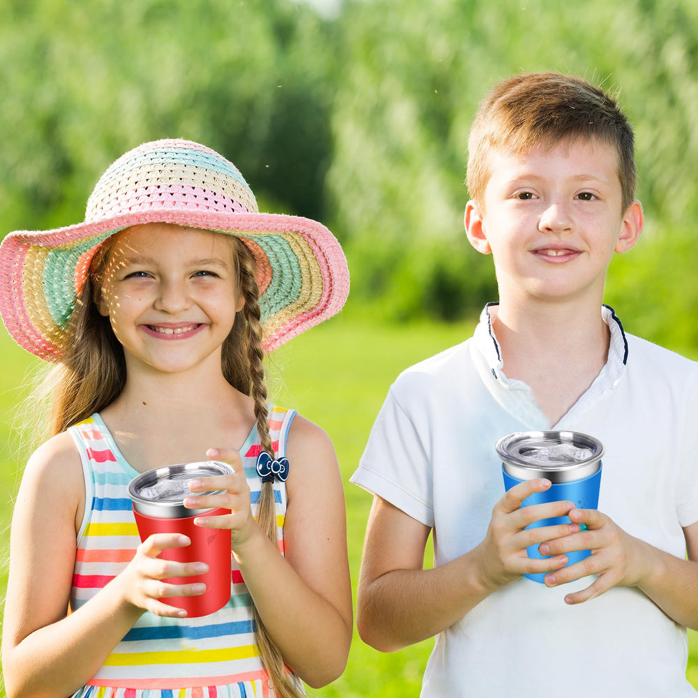 ShineMe dishwasher-safe stackable cups save space and simplify cleanup