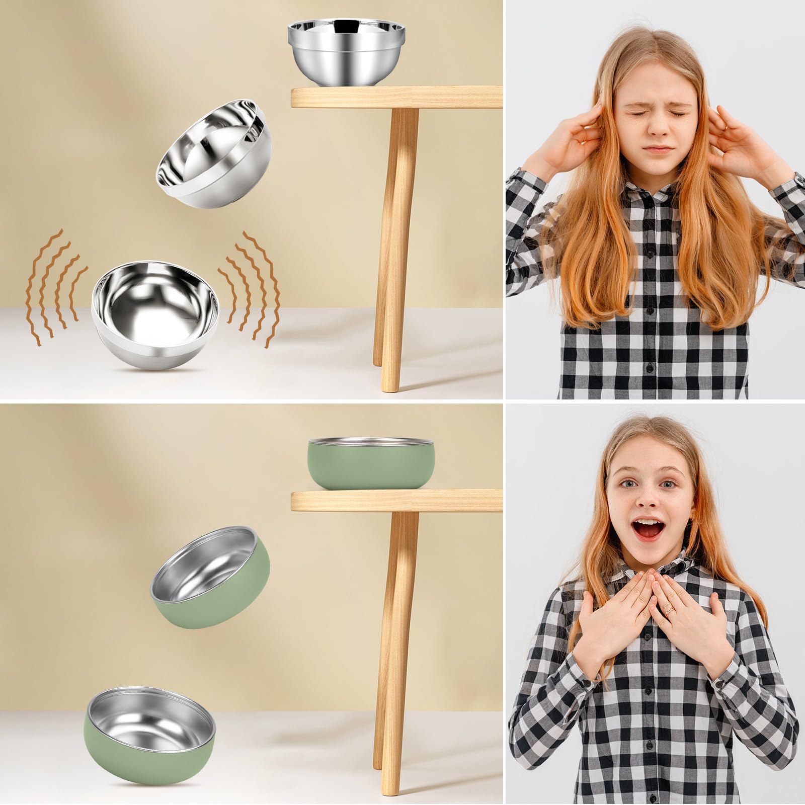 ShineMe bowls are dishwasher-safe for quick cleaning after meals.