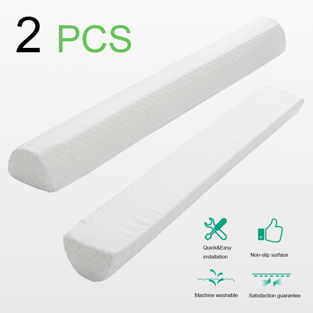 Shinnwa bed bumpers offer washable covers for easy cleaning and fresh use.