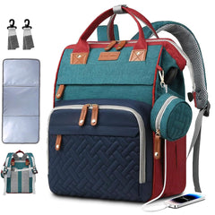 SHITIESHOU diaper bag backpack overall design for effortless on-the-go organization.