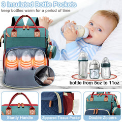 SHITIESHOU diaper bag pacifier case keeps pacifiers within reach during errands.