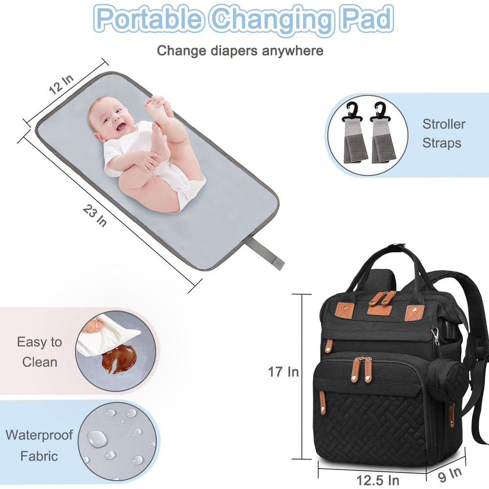 SHITIESHOU ergonomic back panel and padded straps for comfortable wear.