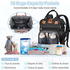 SHITIESHOU insulated pockets keep bottles warm during outings.