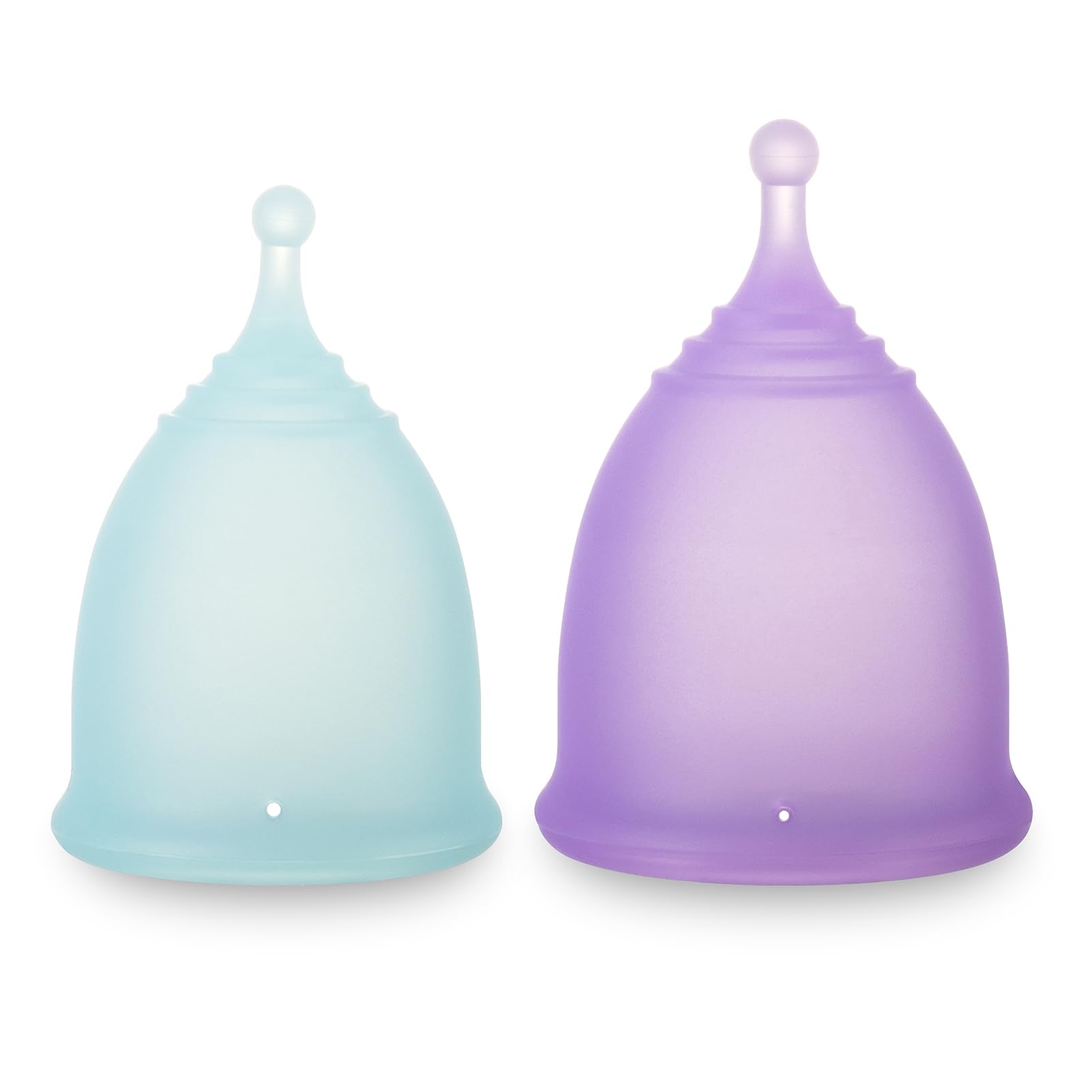SHKIBY reusable menstrual cup set of two for versatile size options