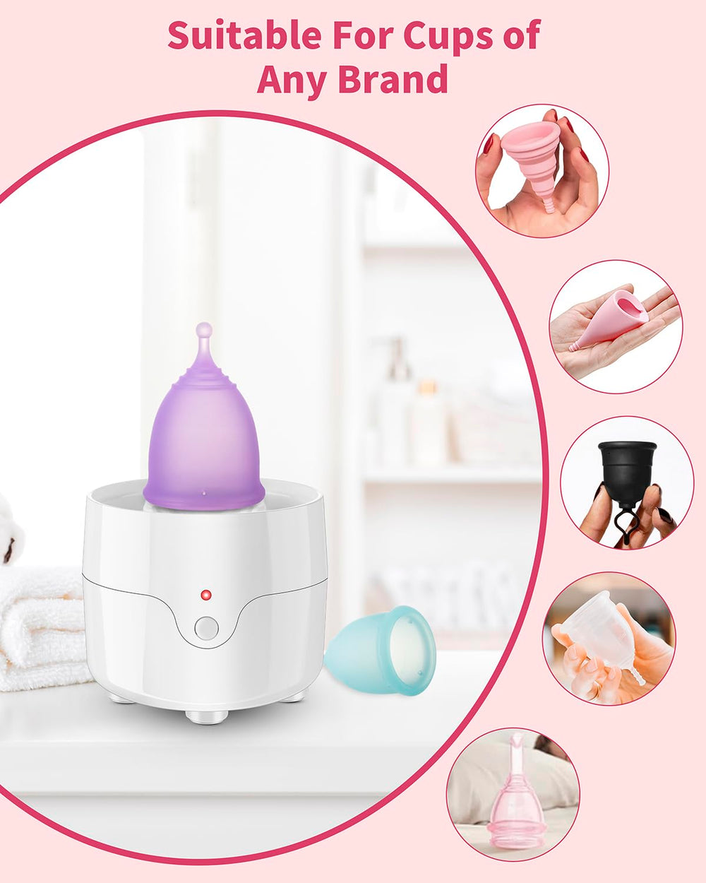 SHKIBY steam sterilization ready design for easy cleaning