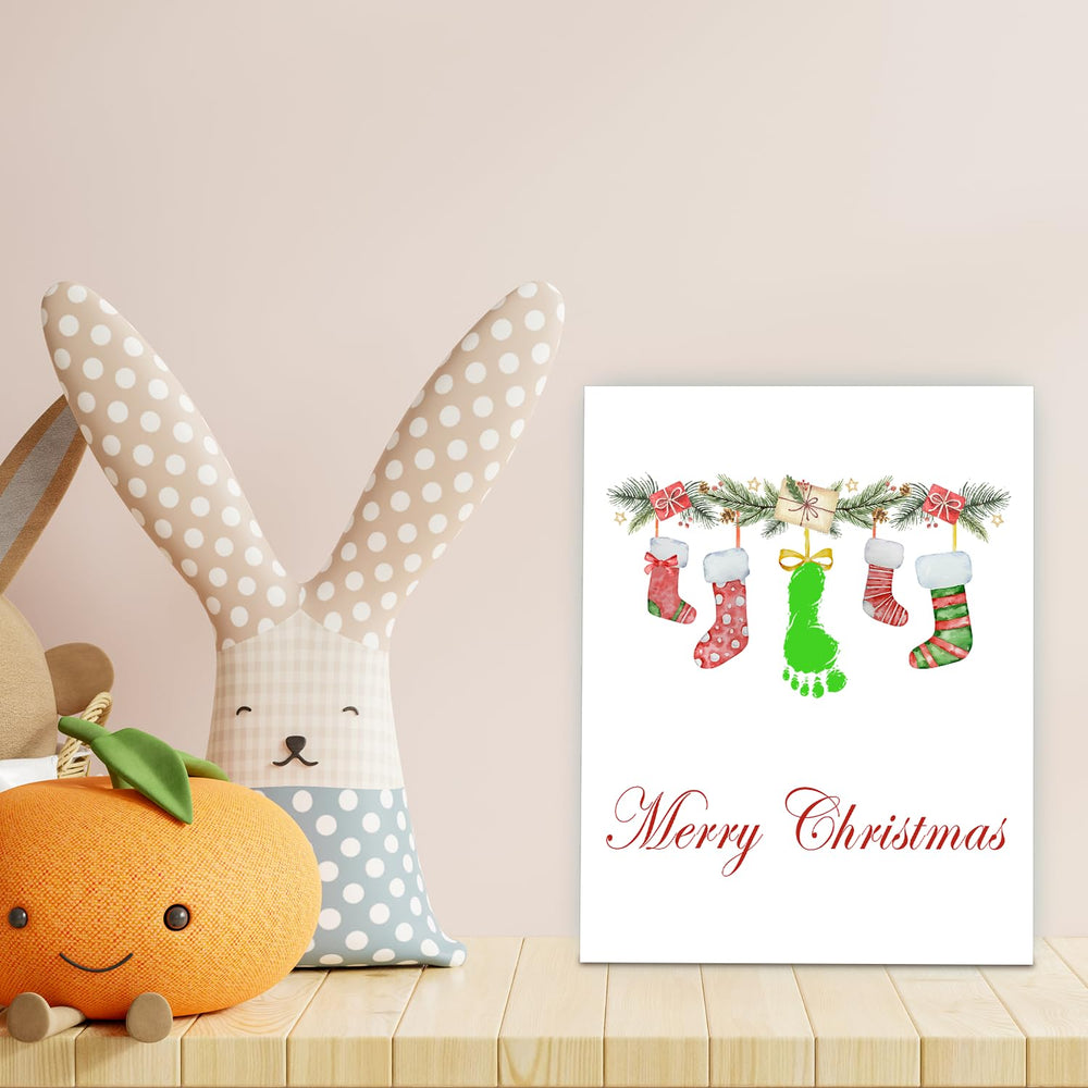SHLINCO sturdy wooden frame supports a durable holiday keepsake