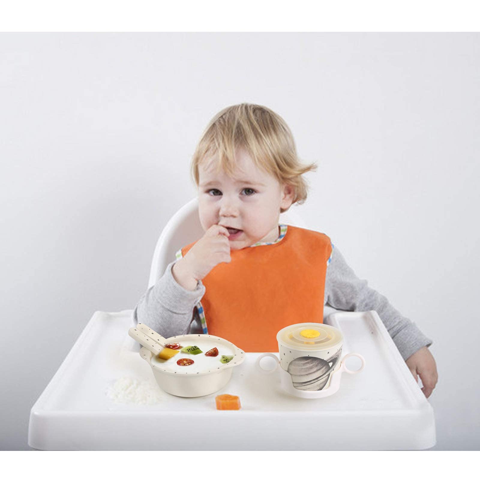 Shopwithgreen silicone suction keeps bowls secure for mess-free meals.