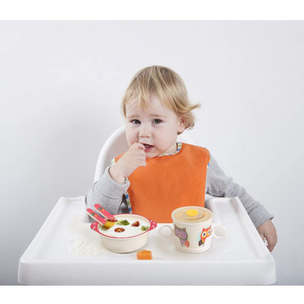 ShopWithGreen silicone suction cup to reduce spills on trays