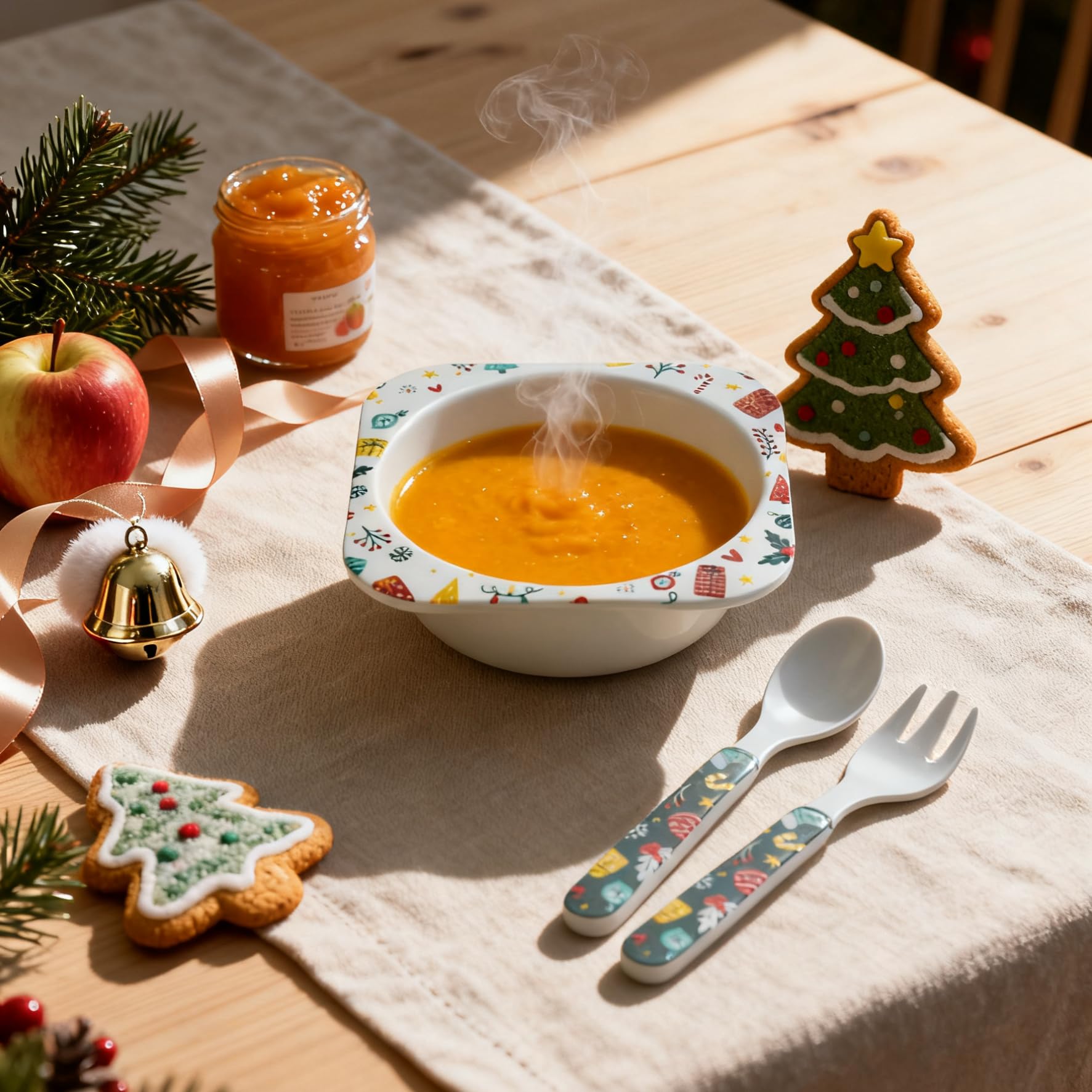 Shopwithgreen Christmas dinnerware adds festive charm to mealtime