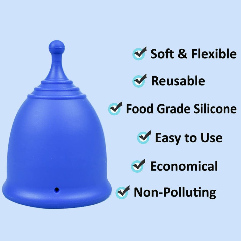 SHORDY menstrual cup folding design enables easy folding