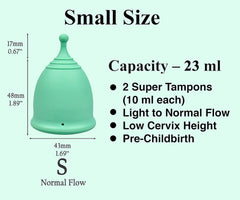 SHORDY cup close-up shows flexible texture for easy insertion and removal
