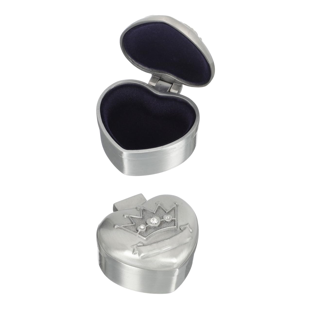 SHOWERORO Love Crown Box with tooth demonstrates secure storage for baby memories.