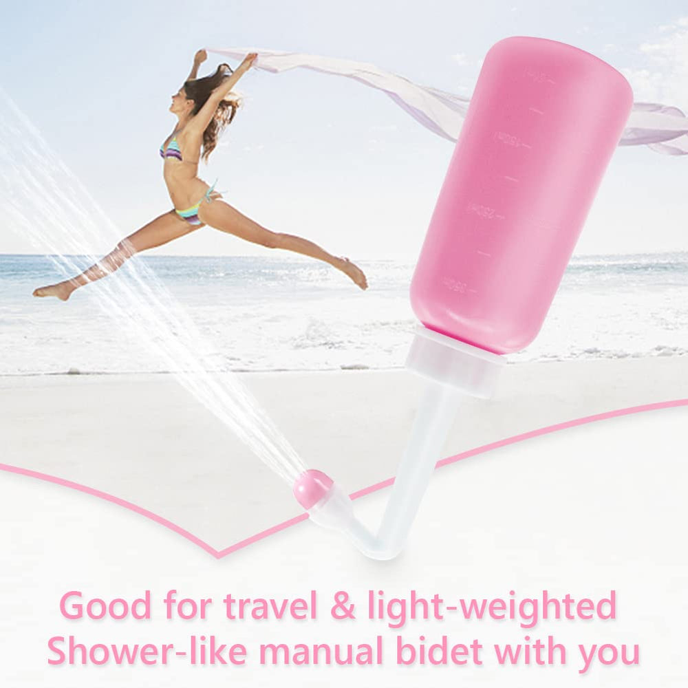 Showvigor peri bottle comes with a travel bag for hospital bags and discreet transport