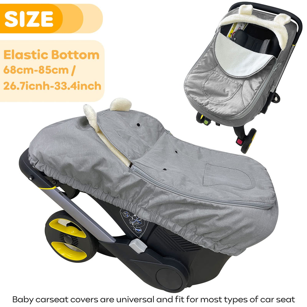 Shsyue baby car seat cover mesh-breathable-panel keeps baby cool and ventilated