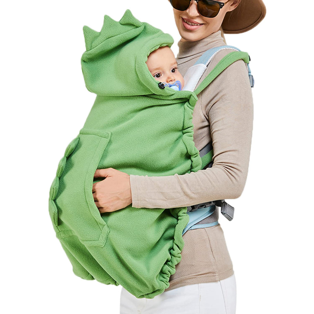 The Shsyue baby-carrier-cover shields baby from sun and wind.