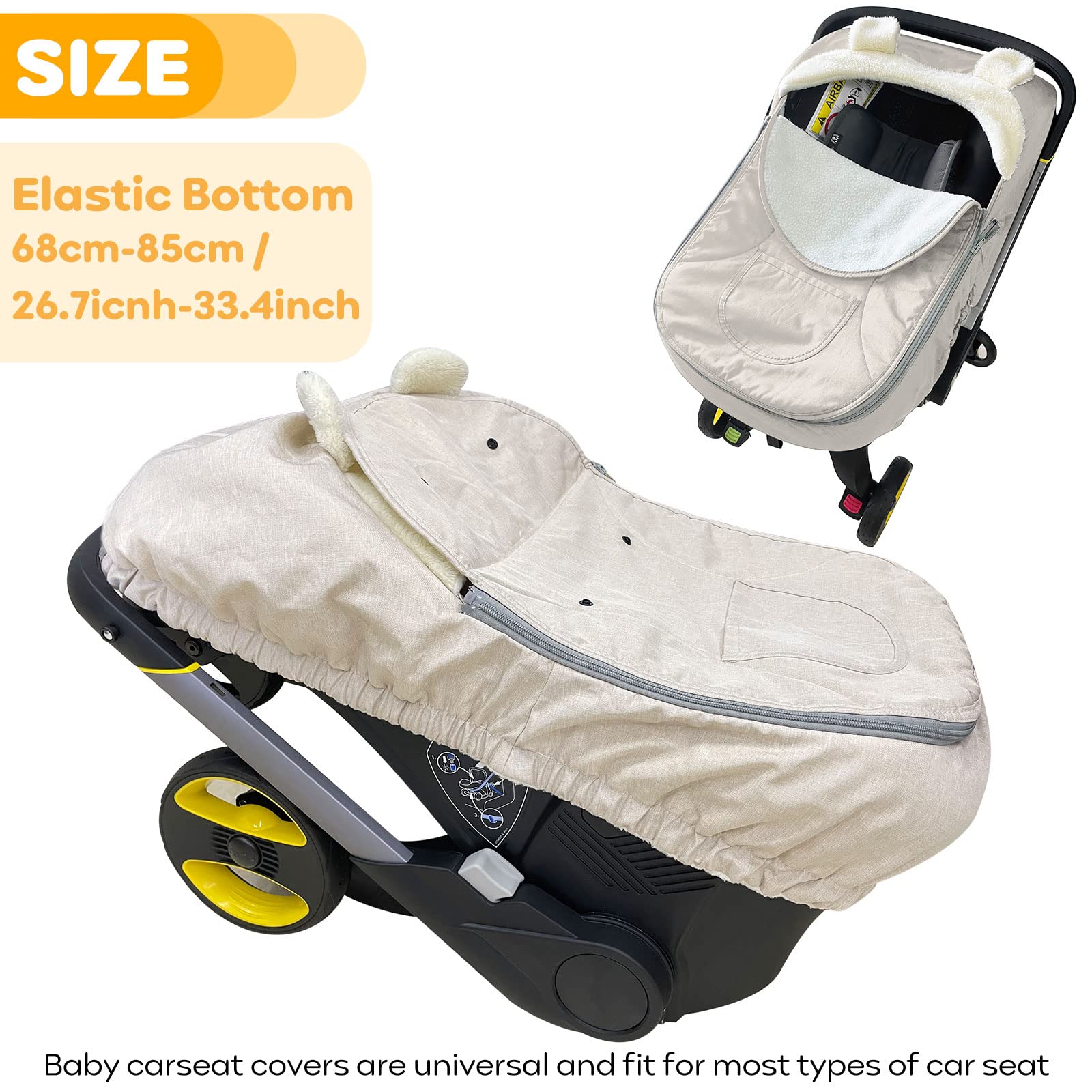 shsyue winter protection keeps baby warm on cold trips