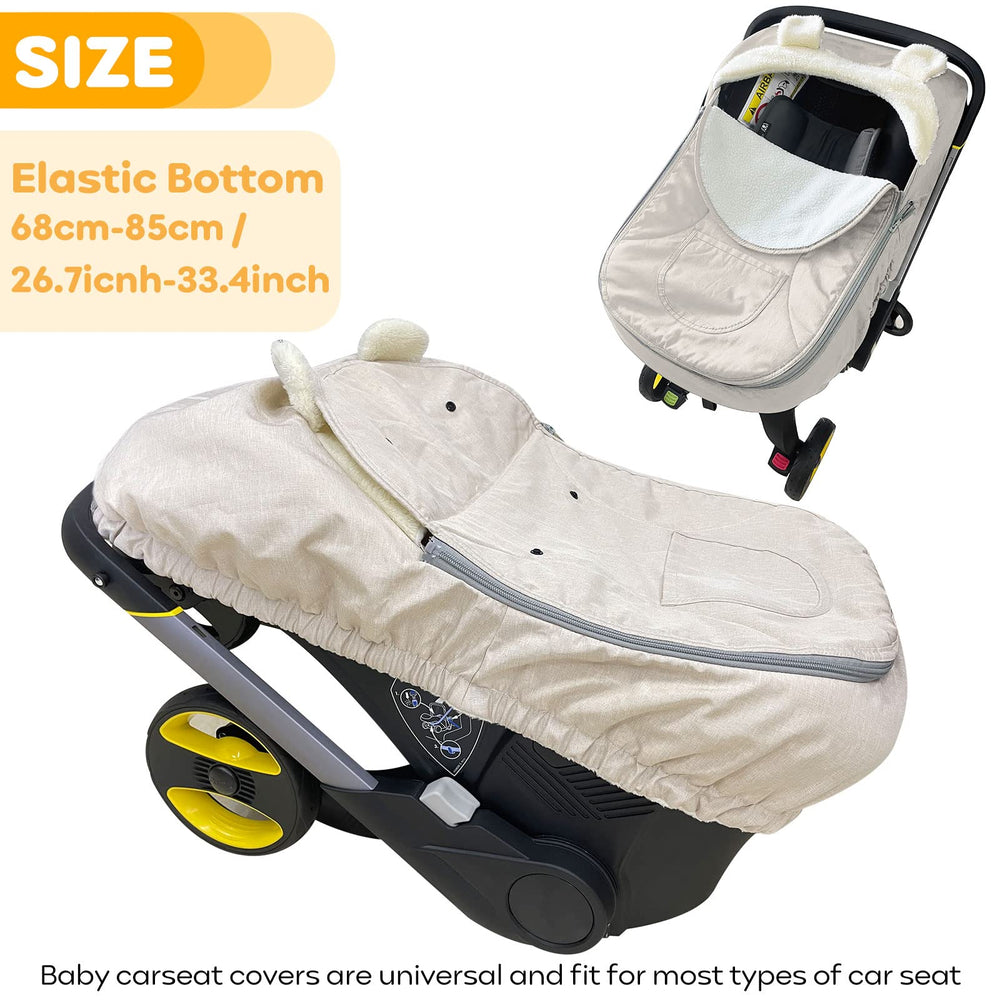 shsyue winter protection keeps baby warm on cold trips
